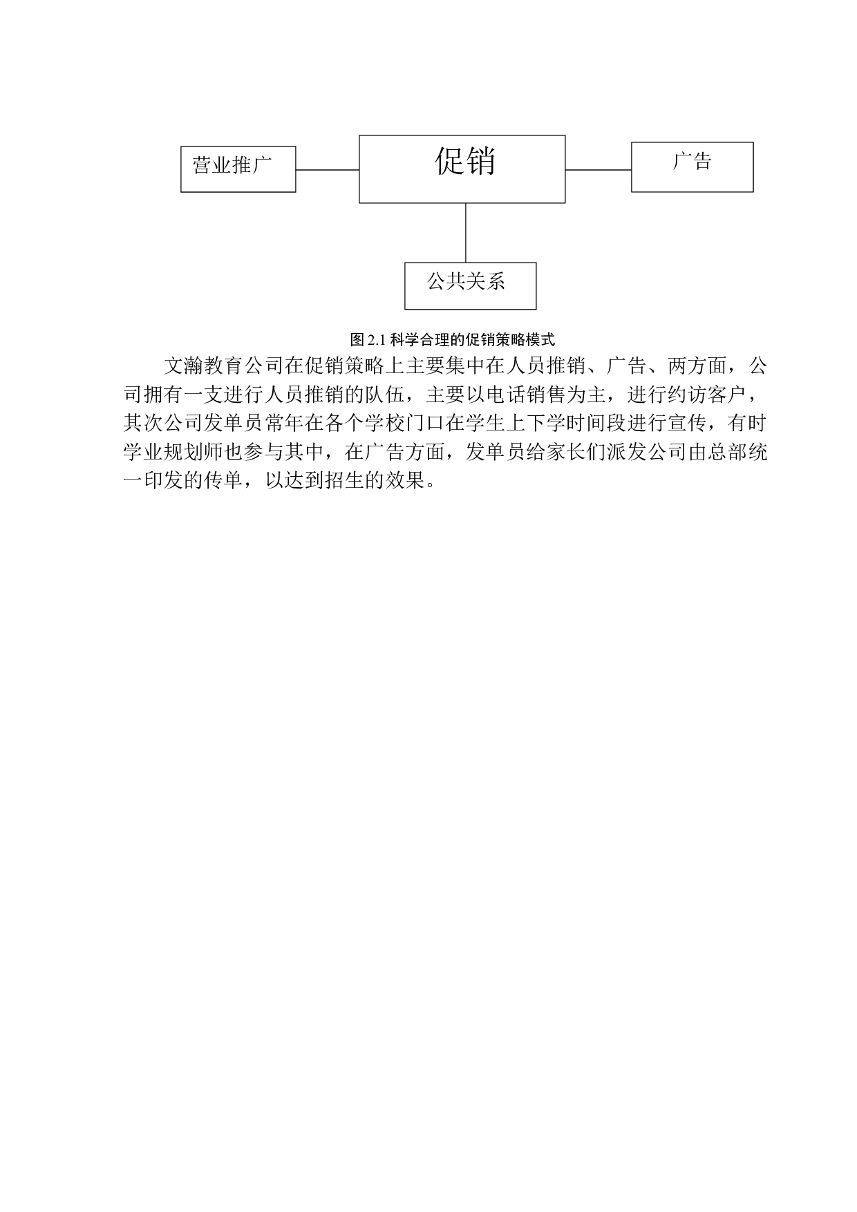 抚顺市文瀚教育公司营销策略问题研究-12099字.docx 第10页