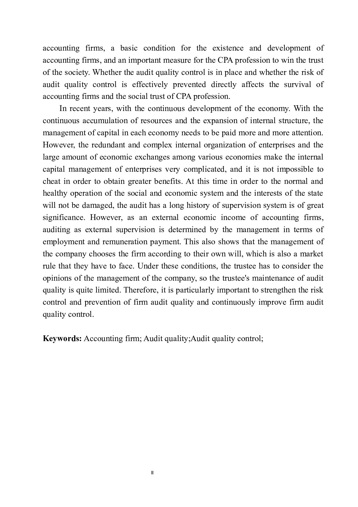 辽宁中平会计师事务所审计质量控制分析与防范-10748字.docx 第3页