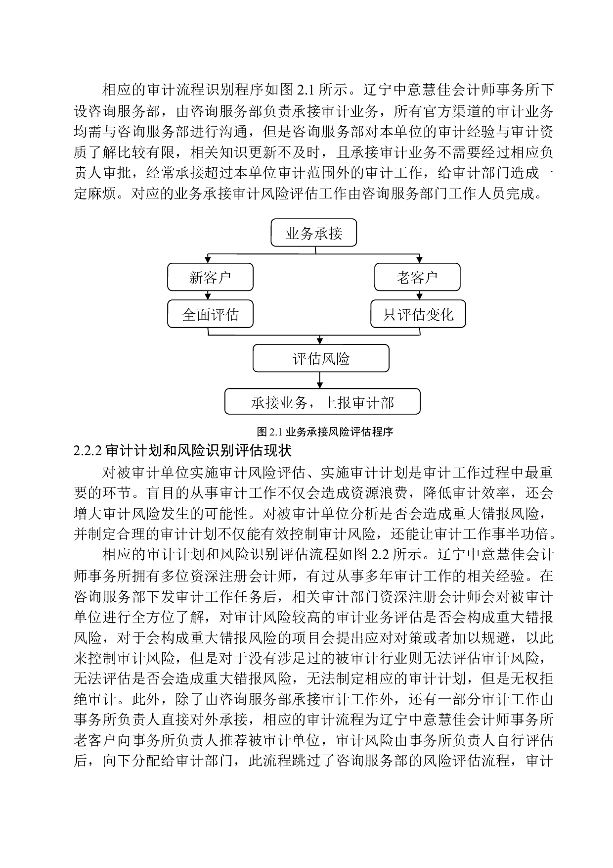辽宁中意慧佳会计师事务所的审计风险与控制研究-10568字.docx 第9页