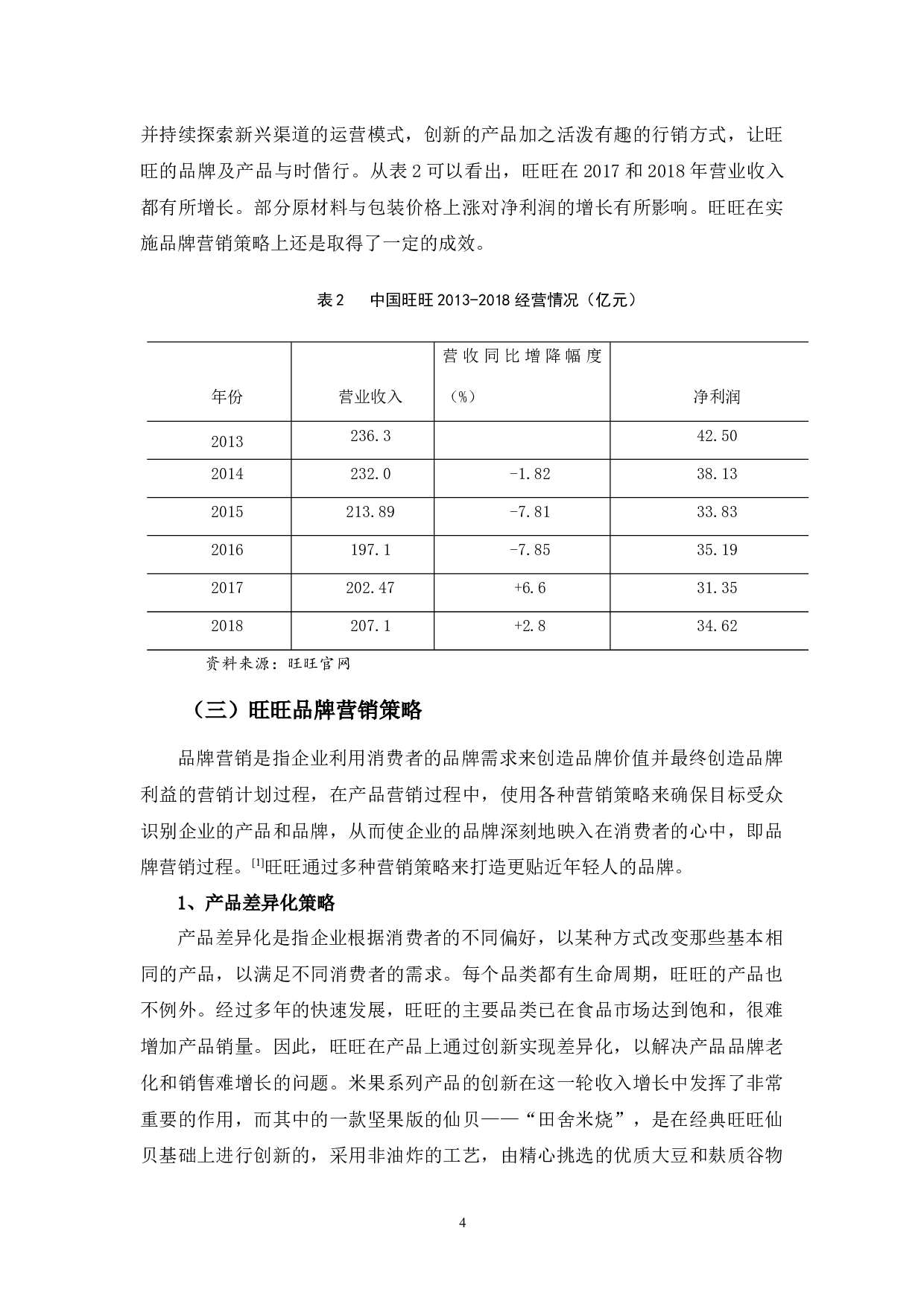 旺旺品牌营销策略浅析-11149字.docx 第7页