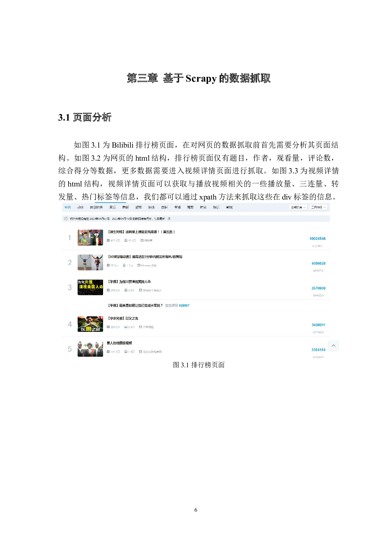 基于Python的&ldquo;哔哩哔哩视频网&ldquo;视频热度分析-8903字.docx 第10页