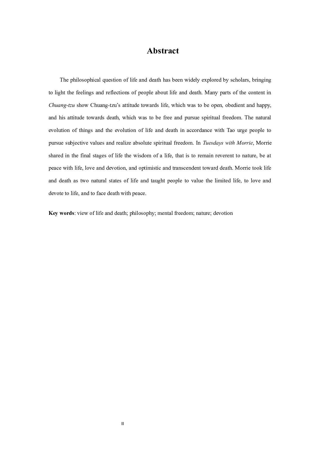 《相约星期二》和《庄子》中的死亡与生存思想解读-6736字.docx 第4页