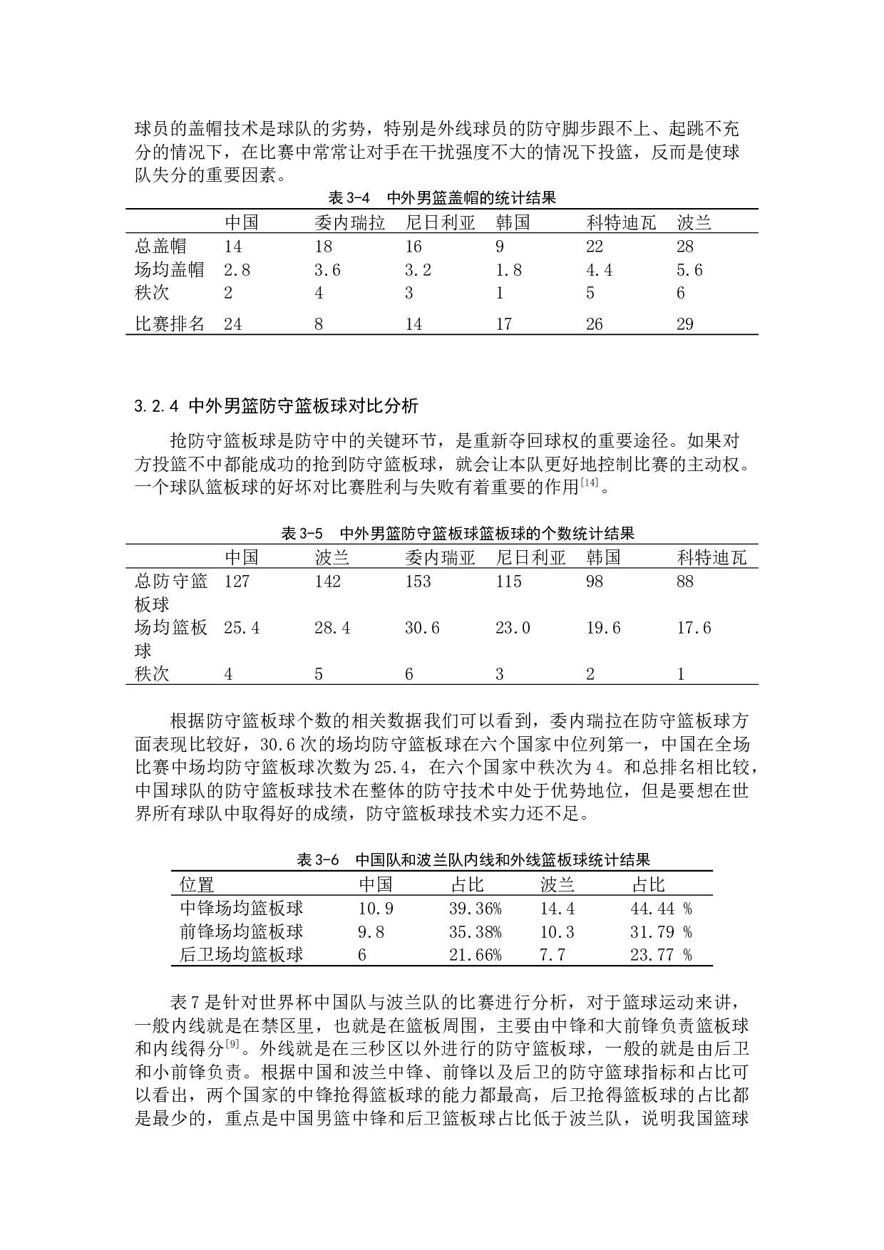 2019年男篮世界杯中国队与对手防守能力的对比与分析-9173字.docx 第9页