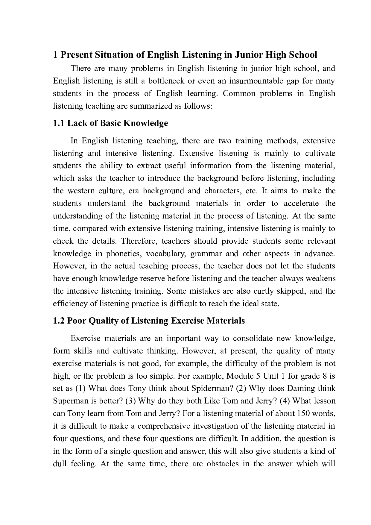 模态教学方法在初中英语听力教学中的应用-10322字.docx 第6页