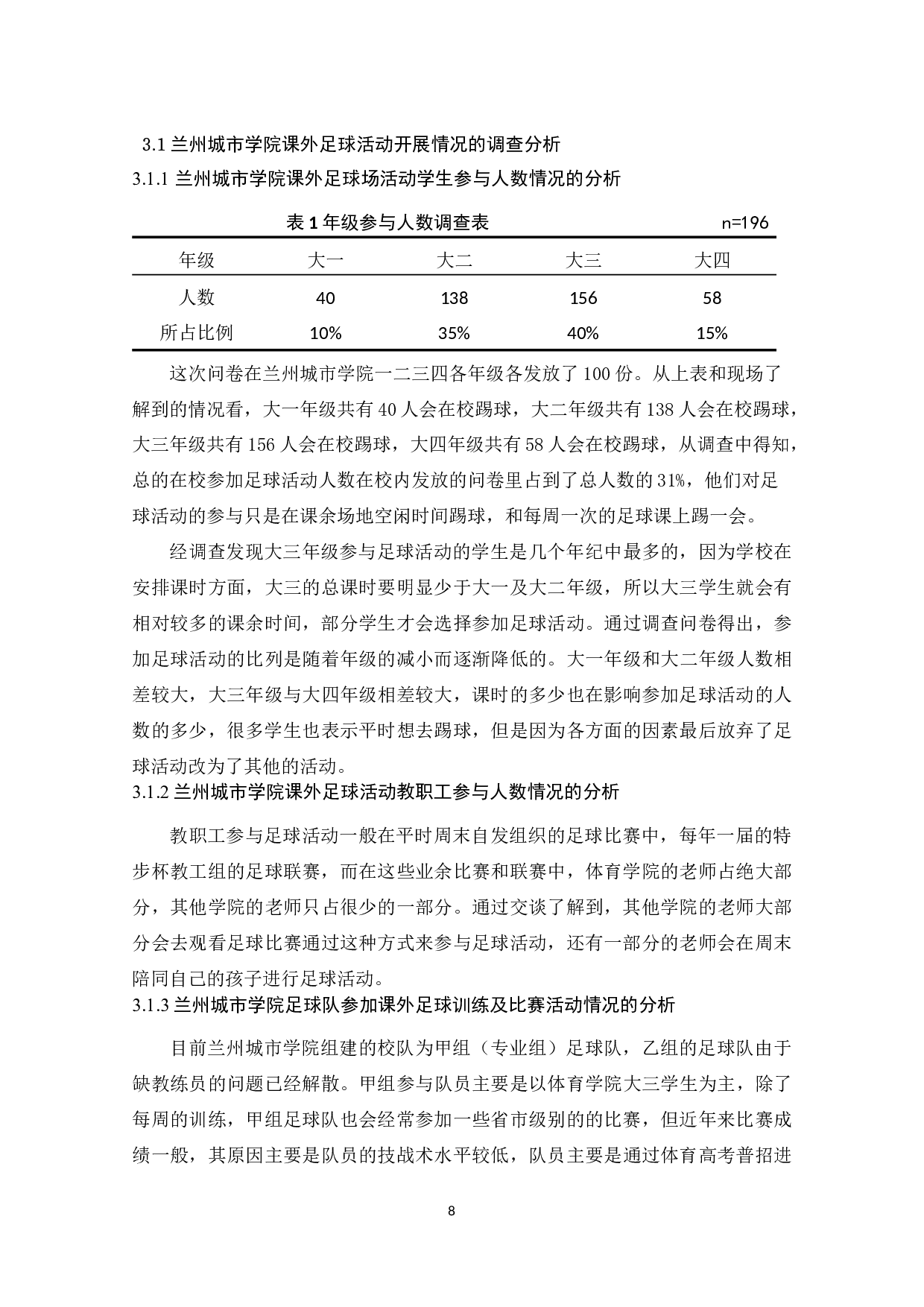 兰州城市学院足球活动开展现状的调查研究-8065字.docx 第10页