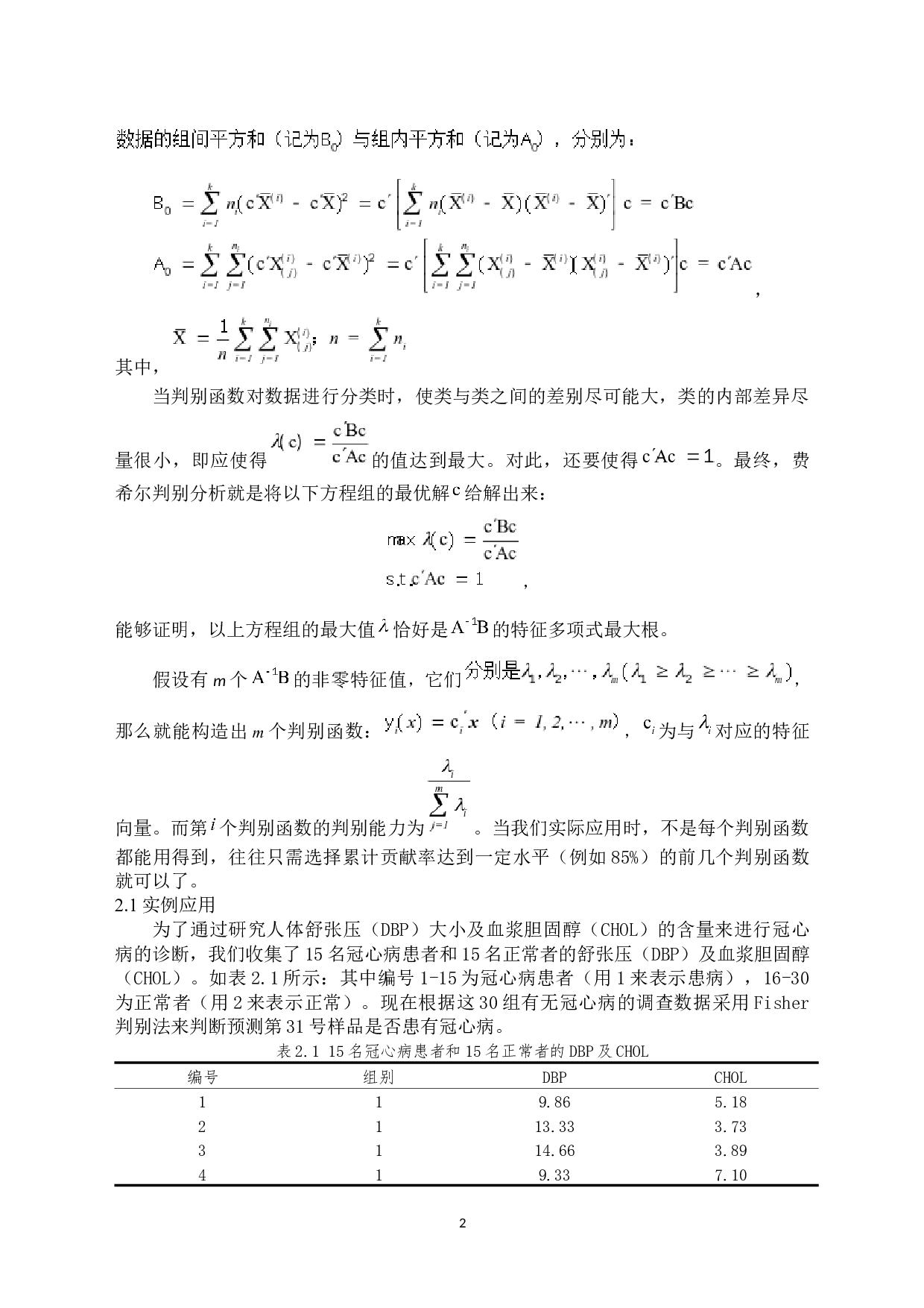 基于判别分析的四个方法及应用-9390字.docx 第5页