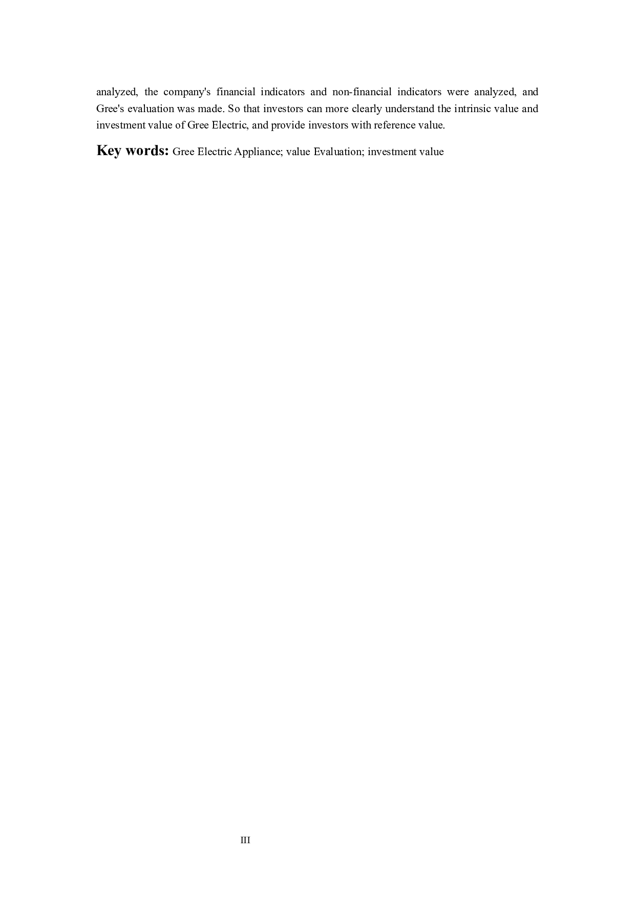 我国上市公司投资价值分析&mdash;&mdash;以珠海格力电器股份有限公司为例-8352字.docx 第3页