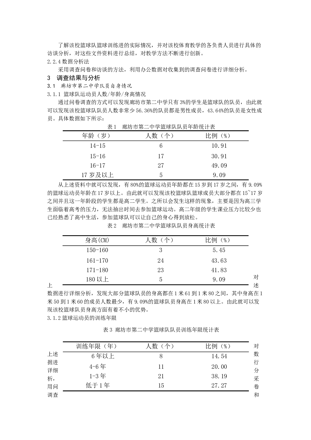 廊坊市第二中学篮球训练现状与发展 文-5412字.docx 第2页