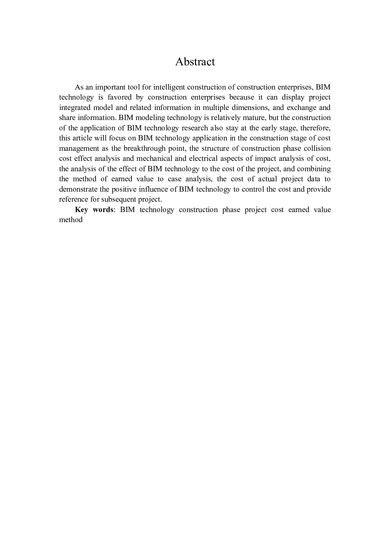 BIM技术在施工阶段中对项目成本的影响分析-12994字.docx 第2页