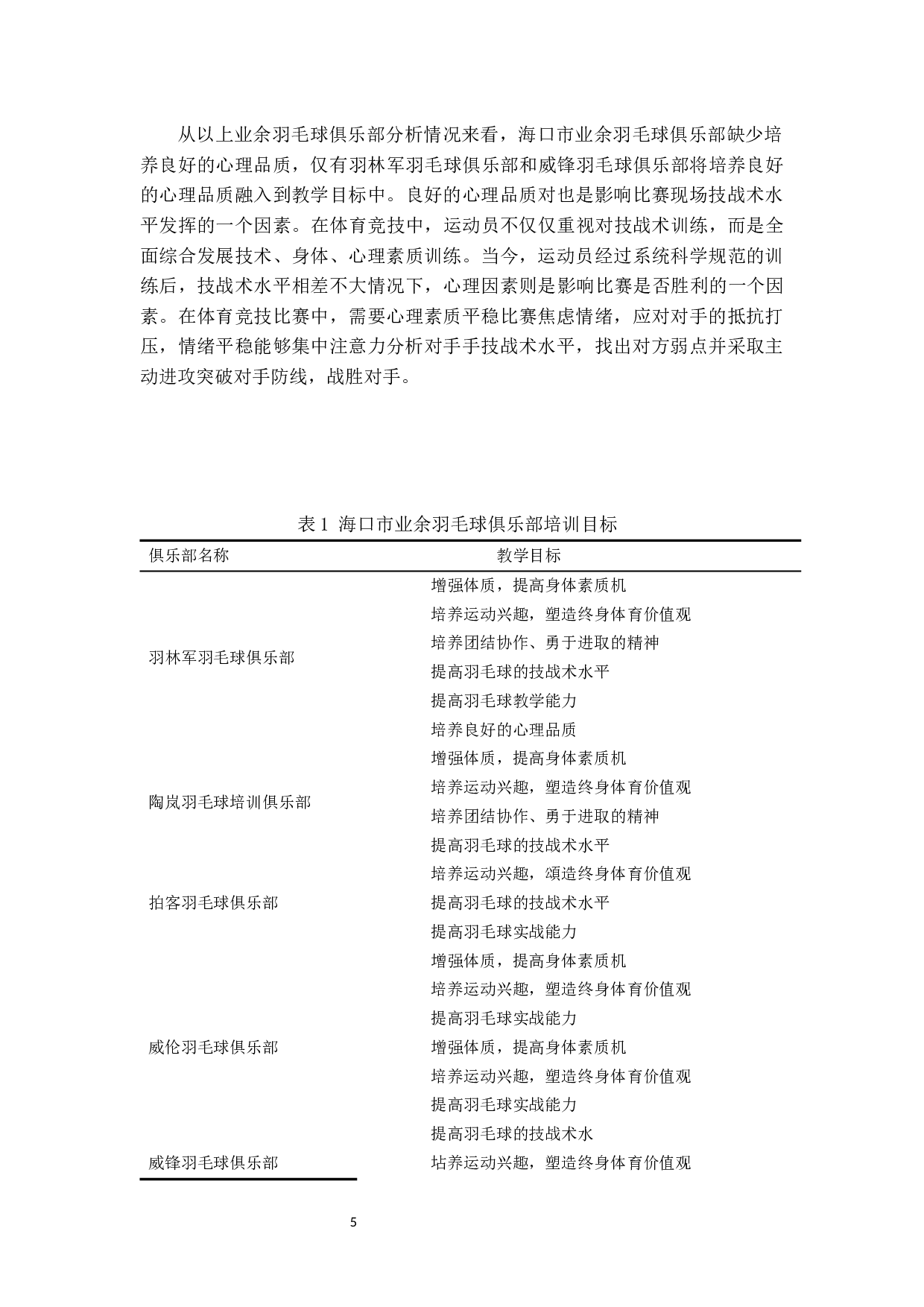 海口市业余羽毛球俱乐部培训现状与对策研究.doc-12056字.docx 第10页