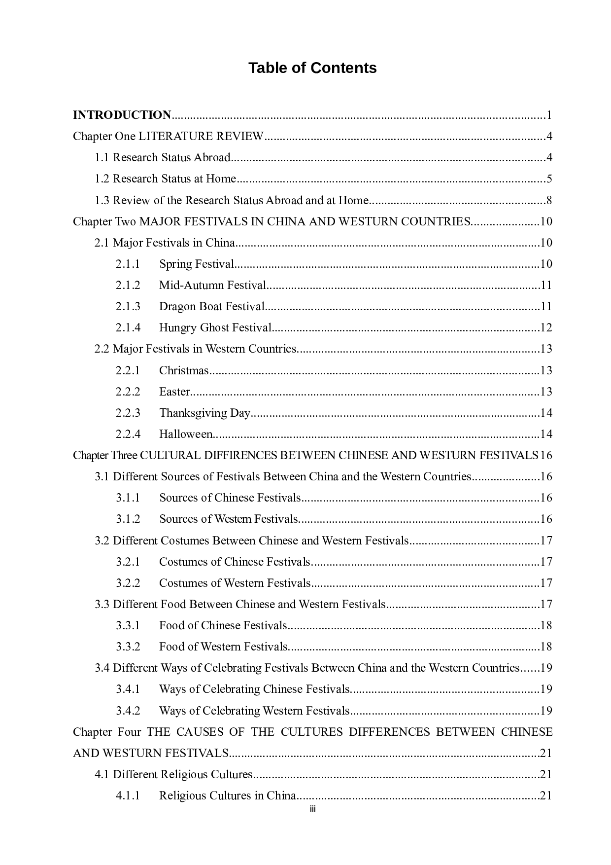 AComparativeStudyonCulturaldifferencesbetweenChineseandwesternfestival-10466字.docx 第4页