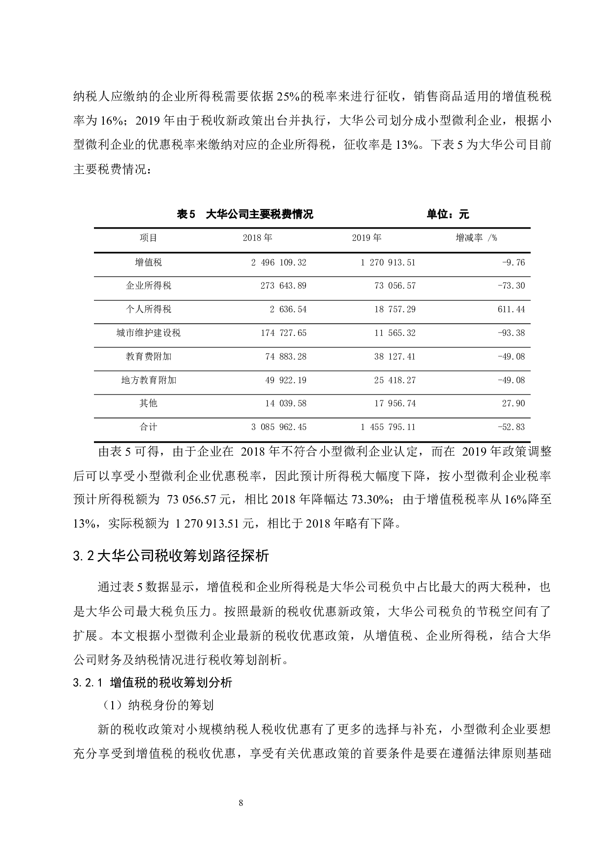 税改背景下小型微利企业税收筹划探析.docx-7956字.docx 第9页