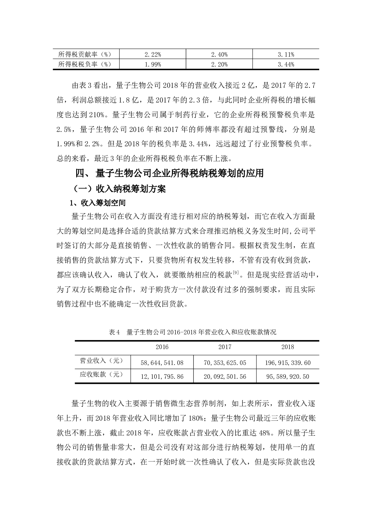 量子生物公司企业所得税纳税筹划探析-10799字.docx 第8页