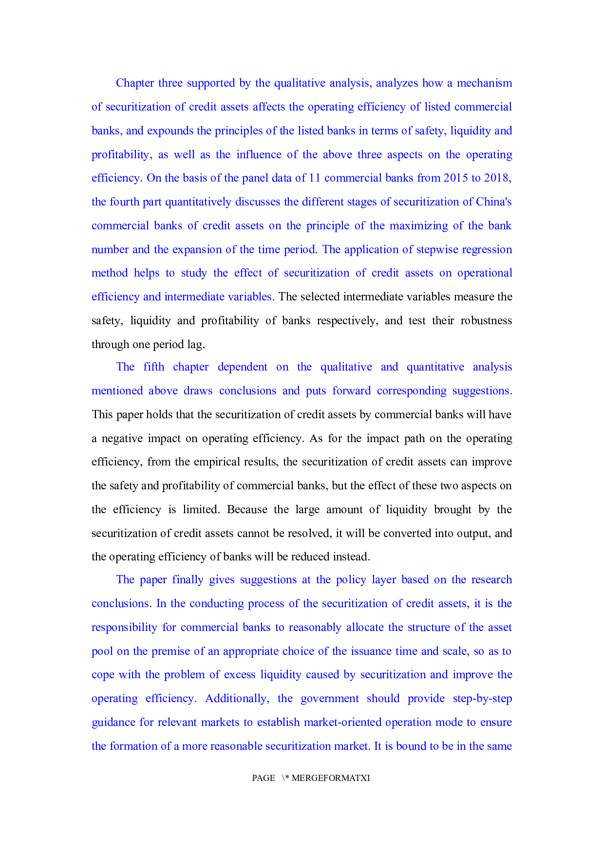 信贷资产证券化对我国上市商业银行经营效率的影响研究-34570字.docx 第9页