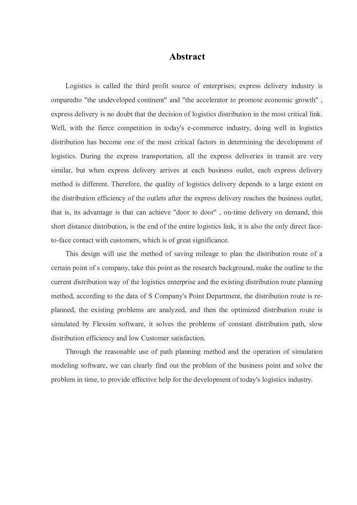 s公司某营业点配送路径优化研究-23275字.docx 第1页