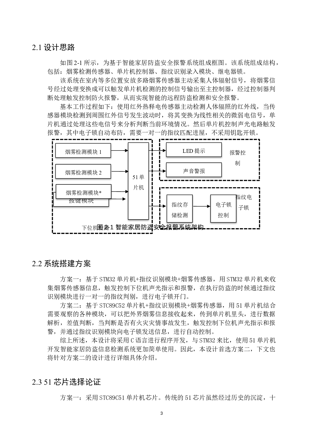 基于嵌入式开发系统的防火报警及指纹防盗的智能家居设计-10262字.docx 第7页