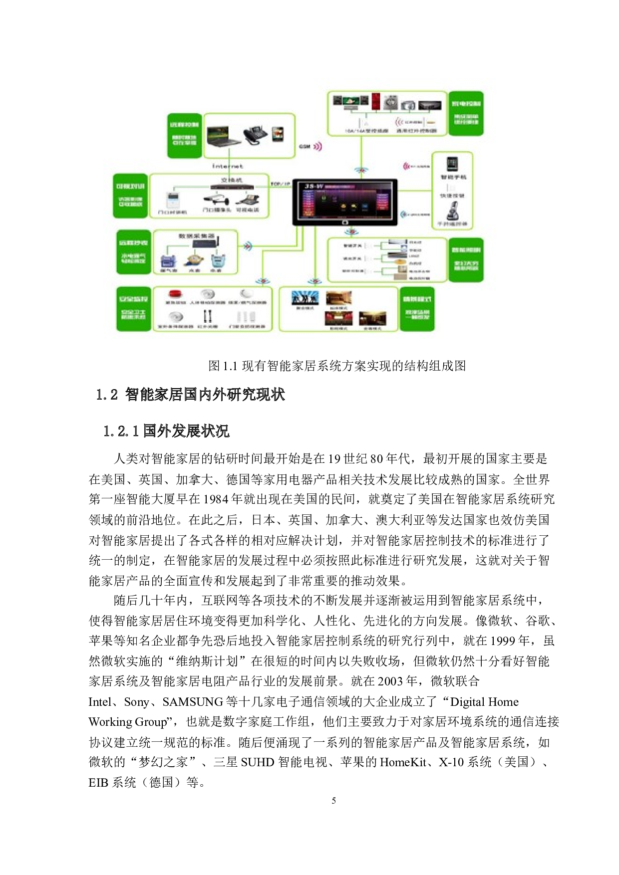 基于嵌入式的智能家居系统设计-23752字.docx 第5页