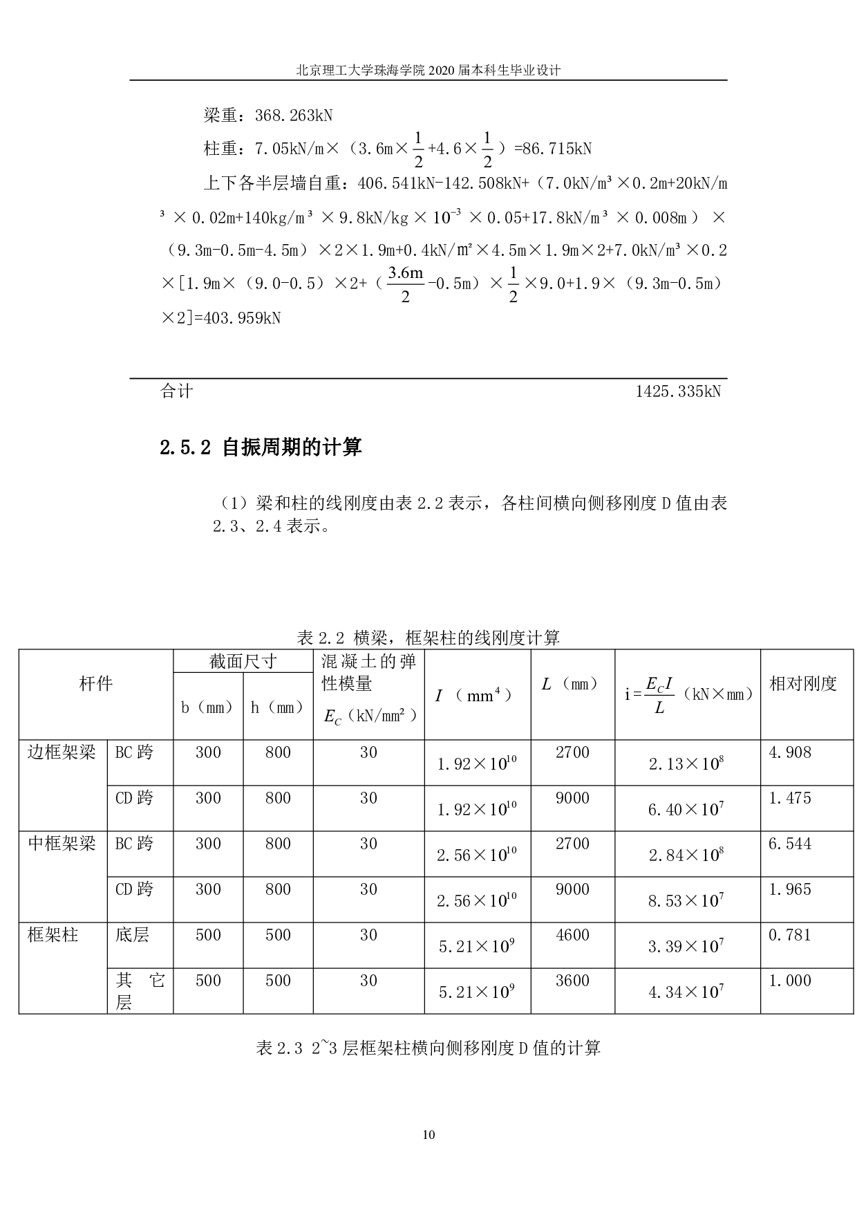 珠海市横琴新区第一中学三号教学楼结构设计-8306字.pdf 第10页