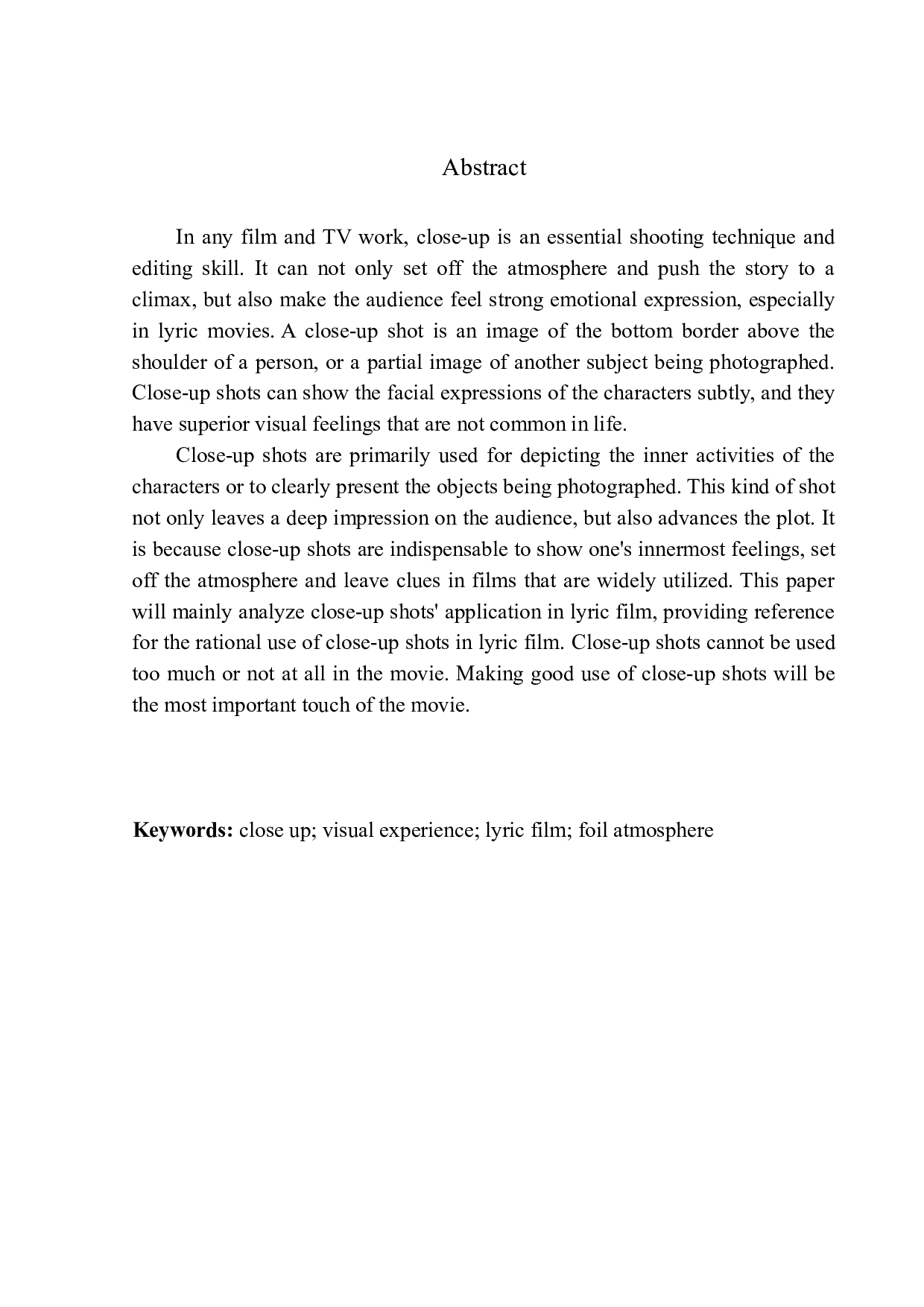 特写镜头对抒情电影的渲染作用&mdash;&mdash;以电影《如果芸知道》为例-8065字.docx 第3页