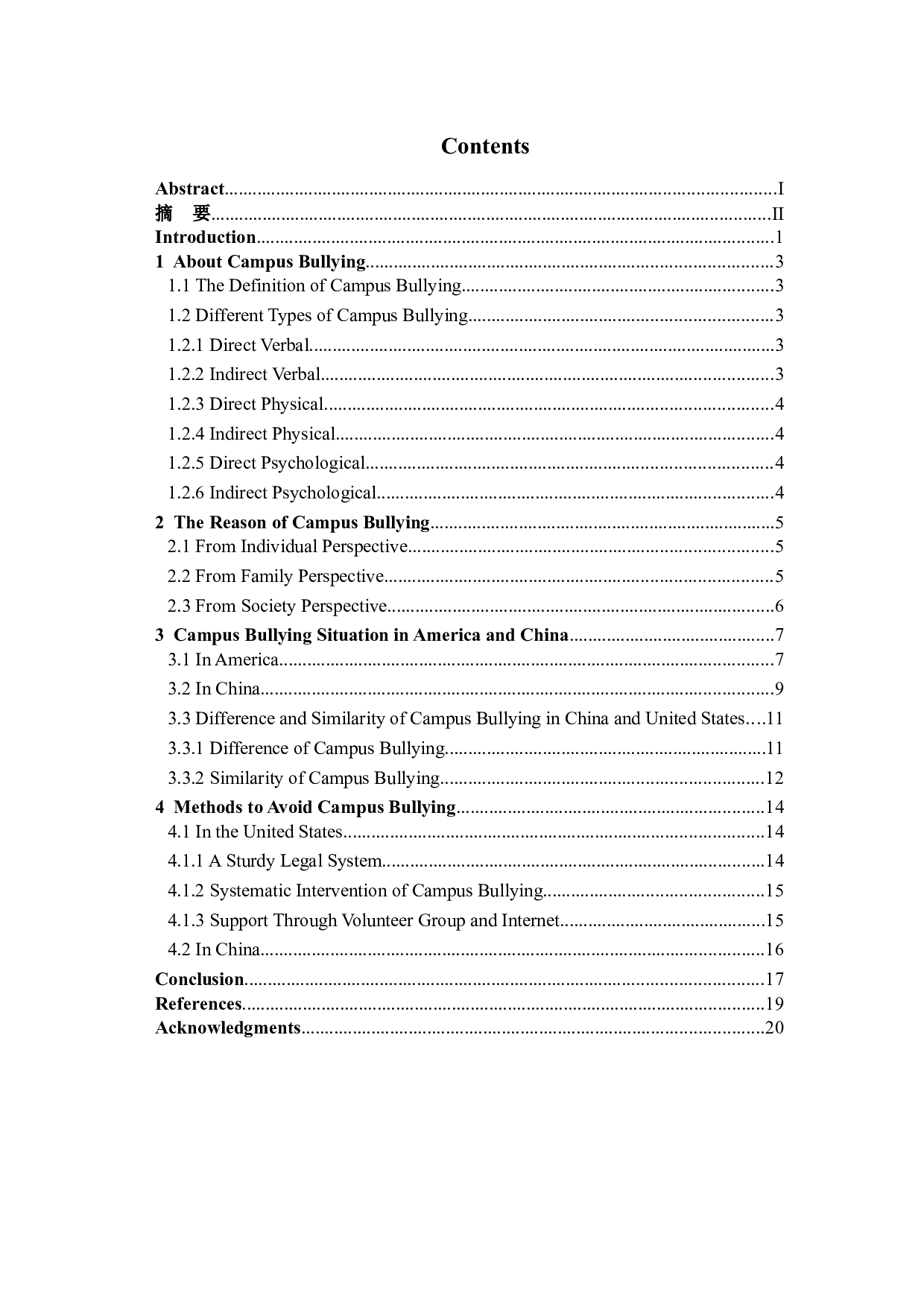 中美校园欺凌的比较研究-7142字.docx 第3页