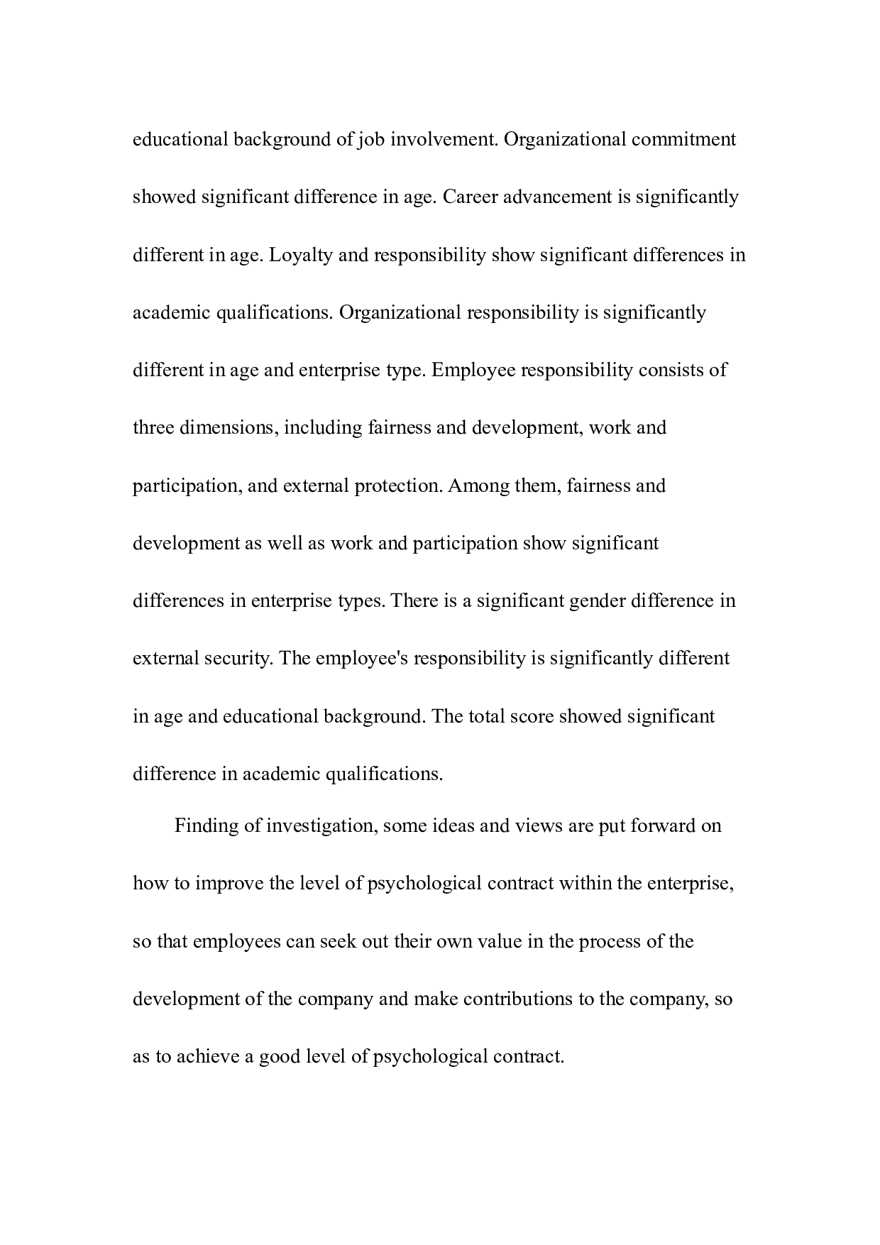 企业员工心理契约现状调查&mdash;&mdash;以沈阳某公司为例-12012字.docx 第6页