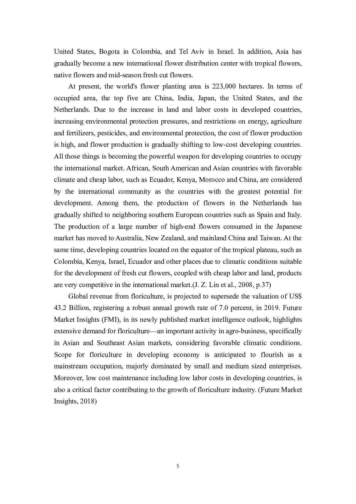 从供应链的角度探讨我国花卉行业发展对策-8849字.docx 第9页