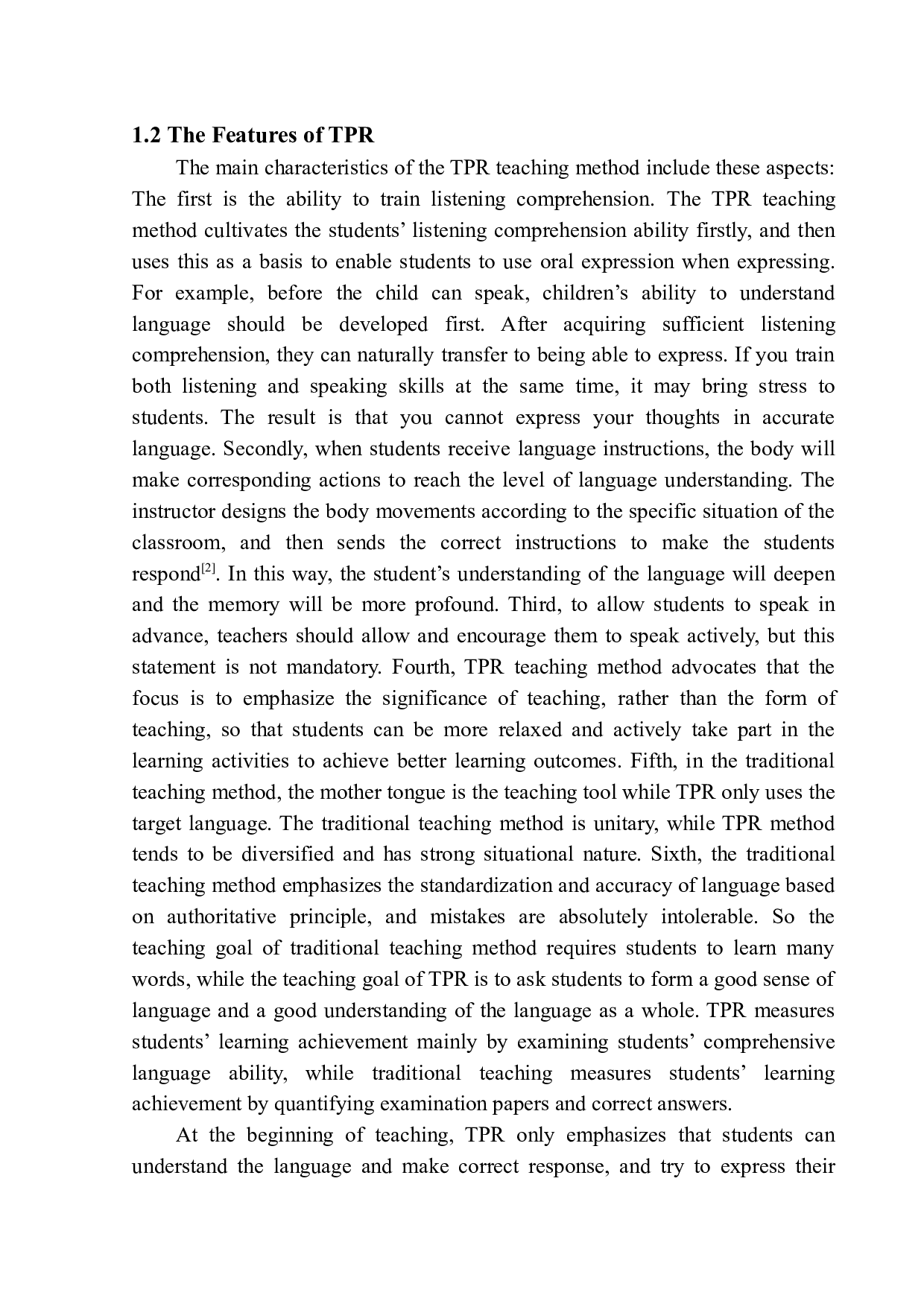 Implementation of TPR in Kindergarten English Vocabulary Teaching-10644字.docx 第7页