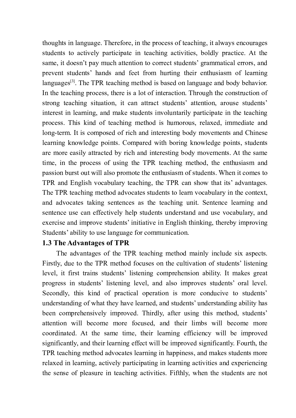 Implementation of TPR in Kindergarten English Vocabulary Teaching-10644字.docx 第8页