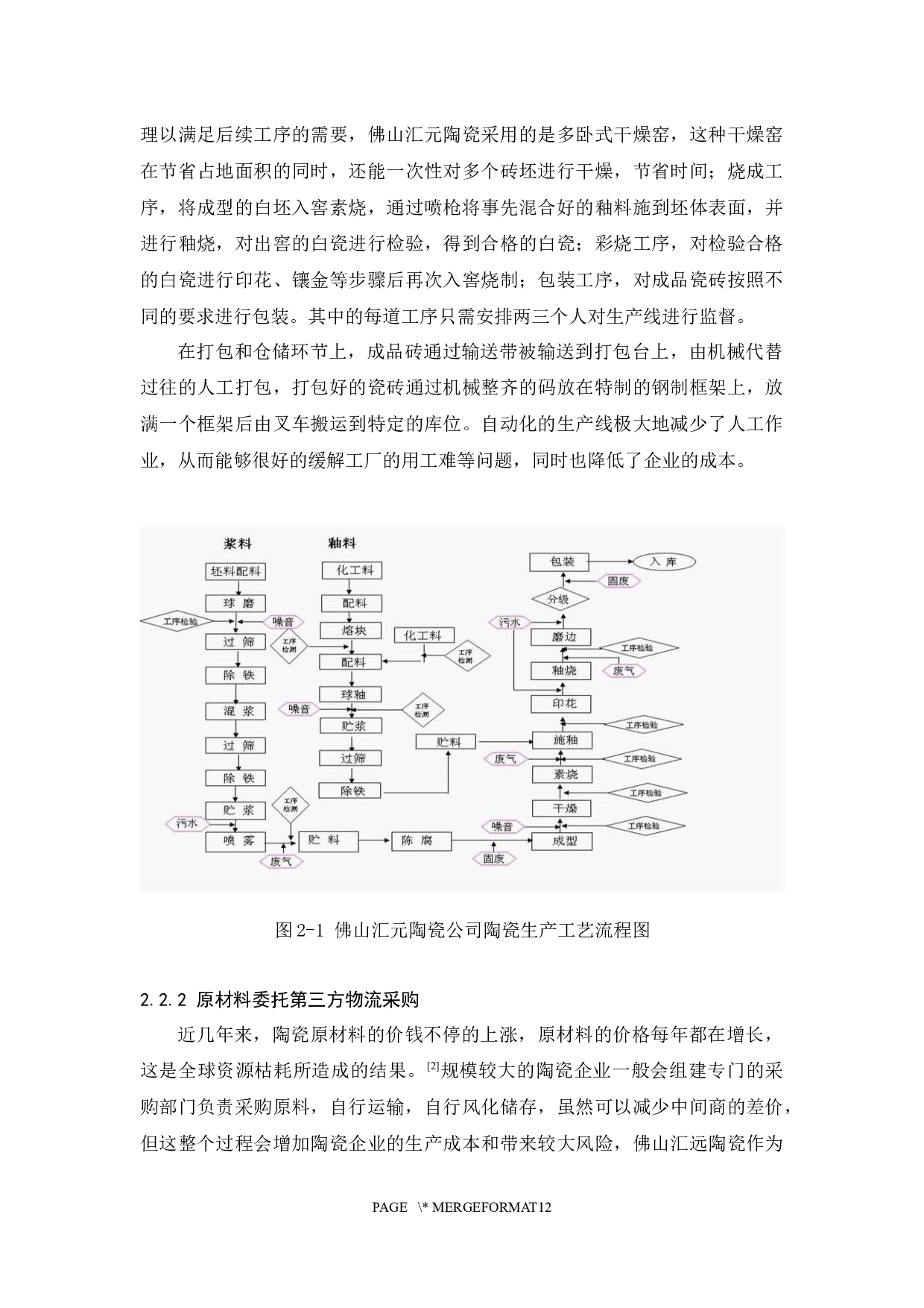 佛山汇元陶瓷公司物流发展研究策略-10158字.docx 第8页