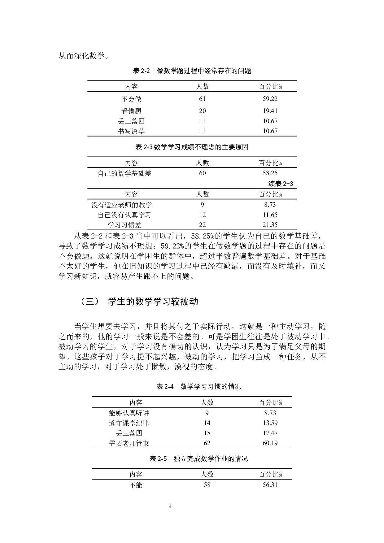 小学数学学困生课堂学习表现及其对策研究-12361字.docx 第8页