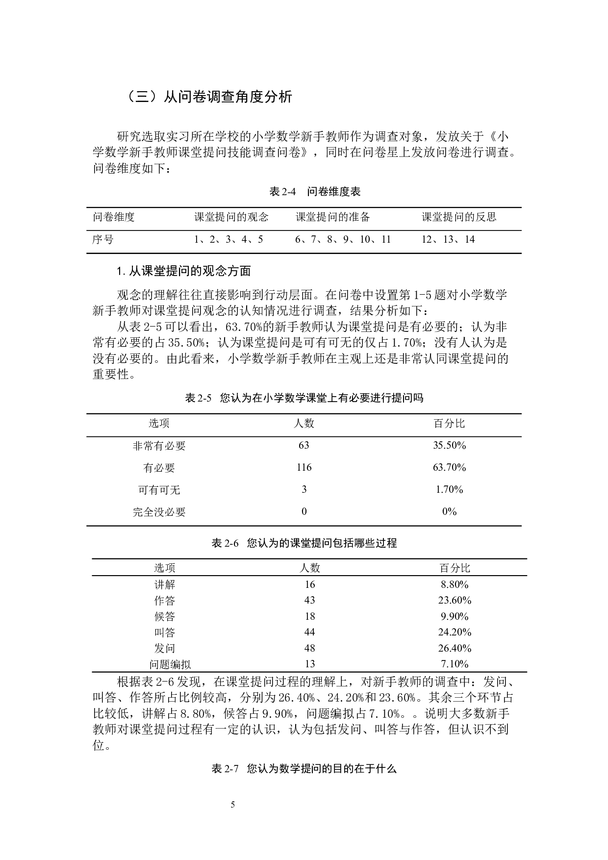 小学数学新手教师课堂提问的现状调查研究-14362字.docx 第8页