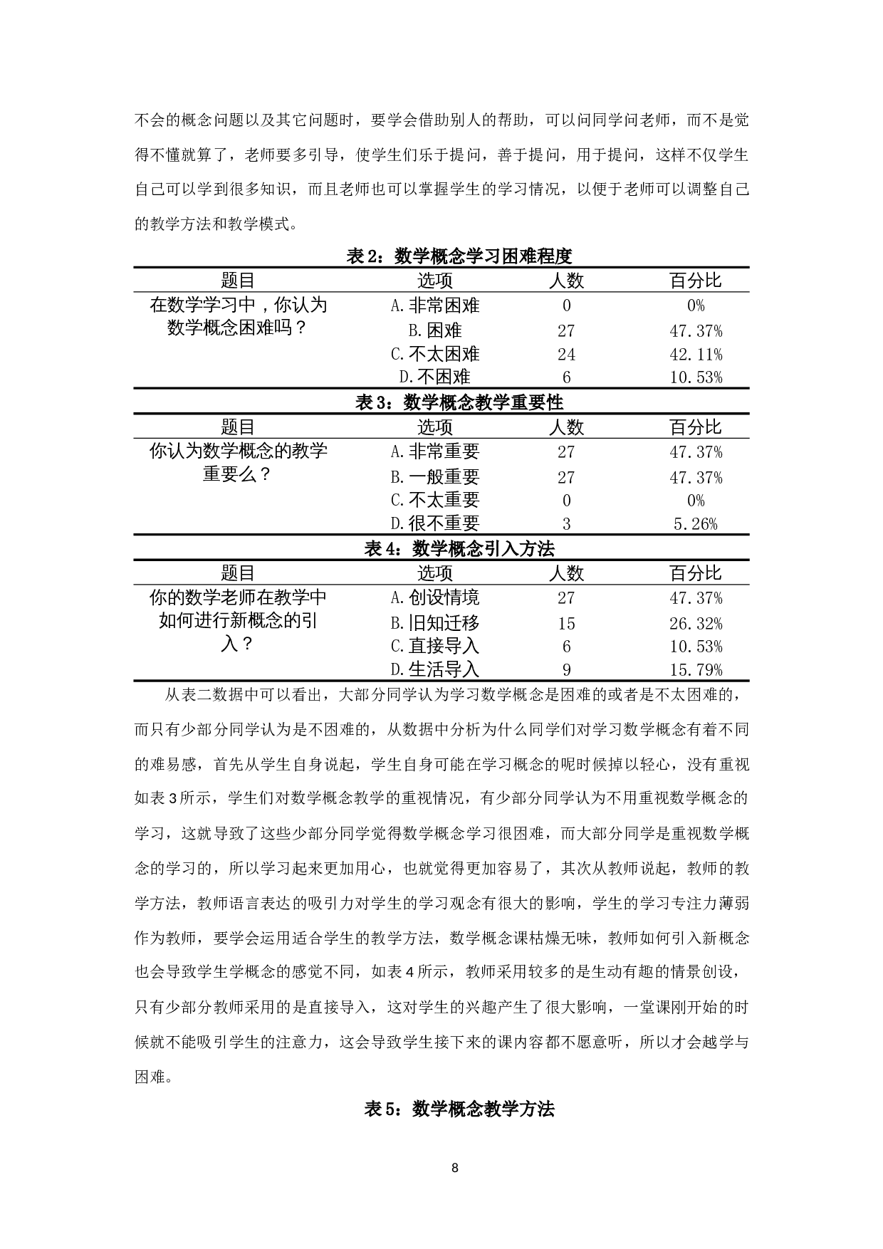 小学数学概念教学存在的问题及对策-16078字.docx 第8页