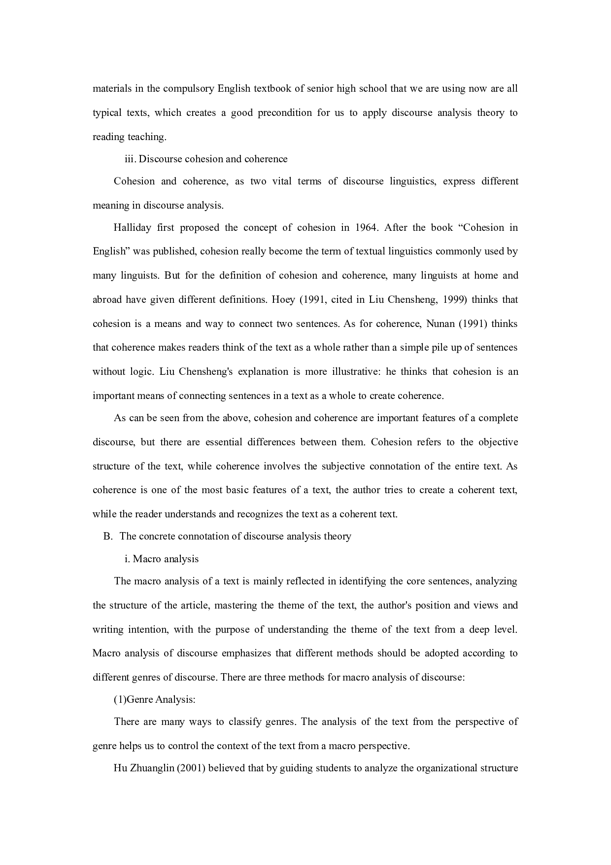 ApplicationofDiscourseAnalysisinSeniorHighSchoolEnglishReadingTeaching-5919字.docx 第5页