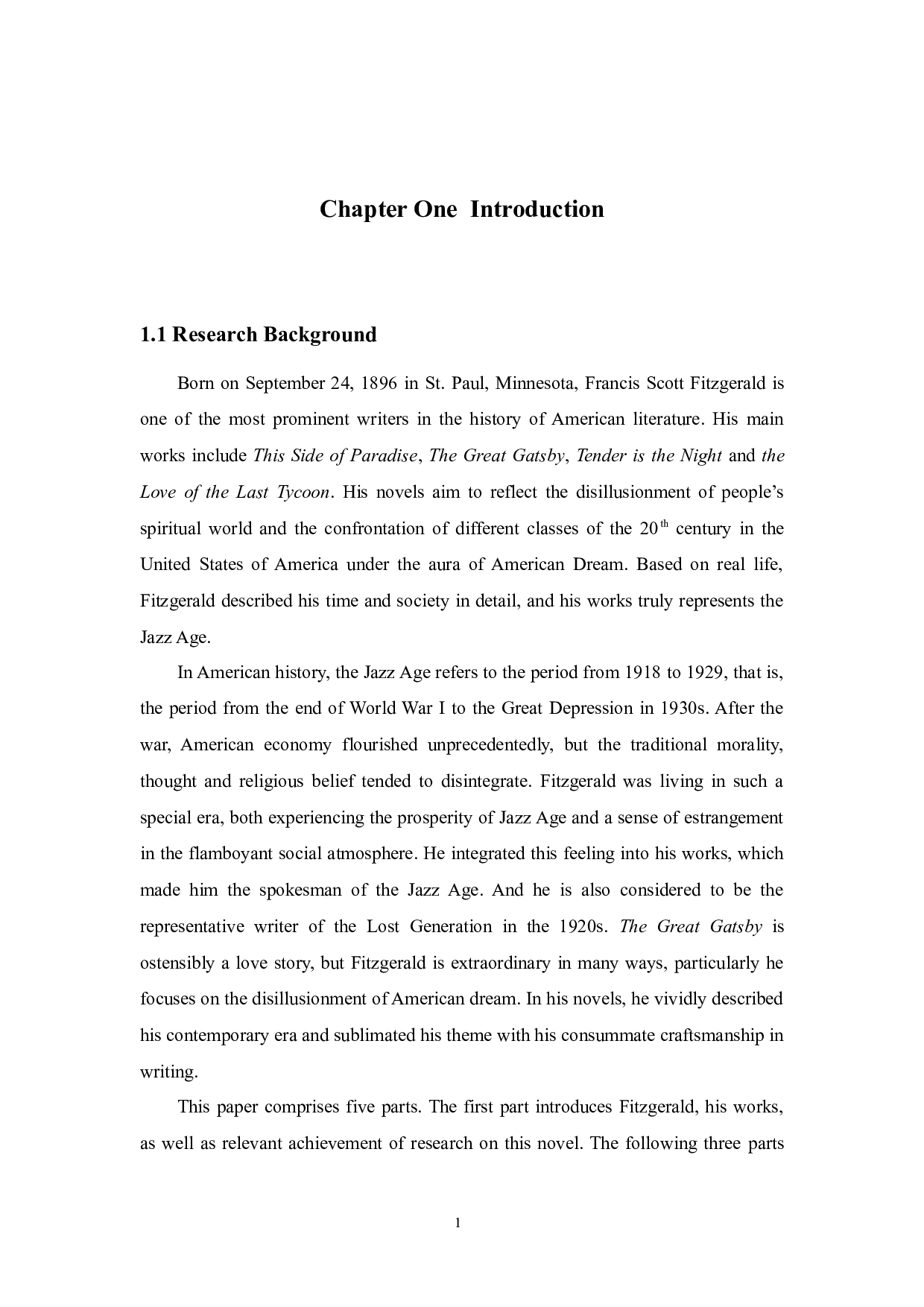 InterpretationoftheImageryinTheGreatGatsby-5400字.docx 第4页