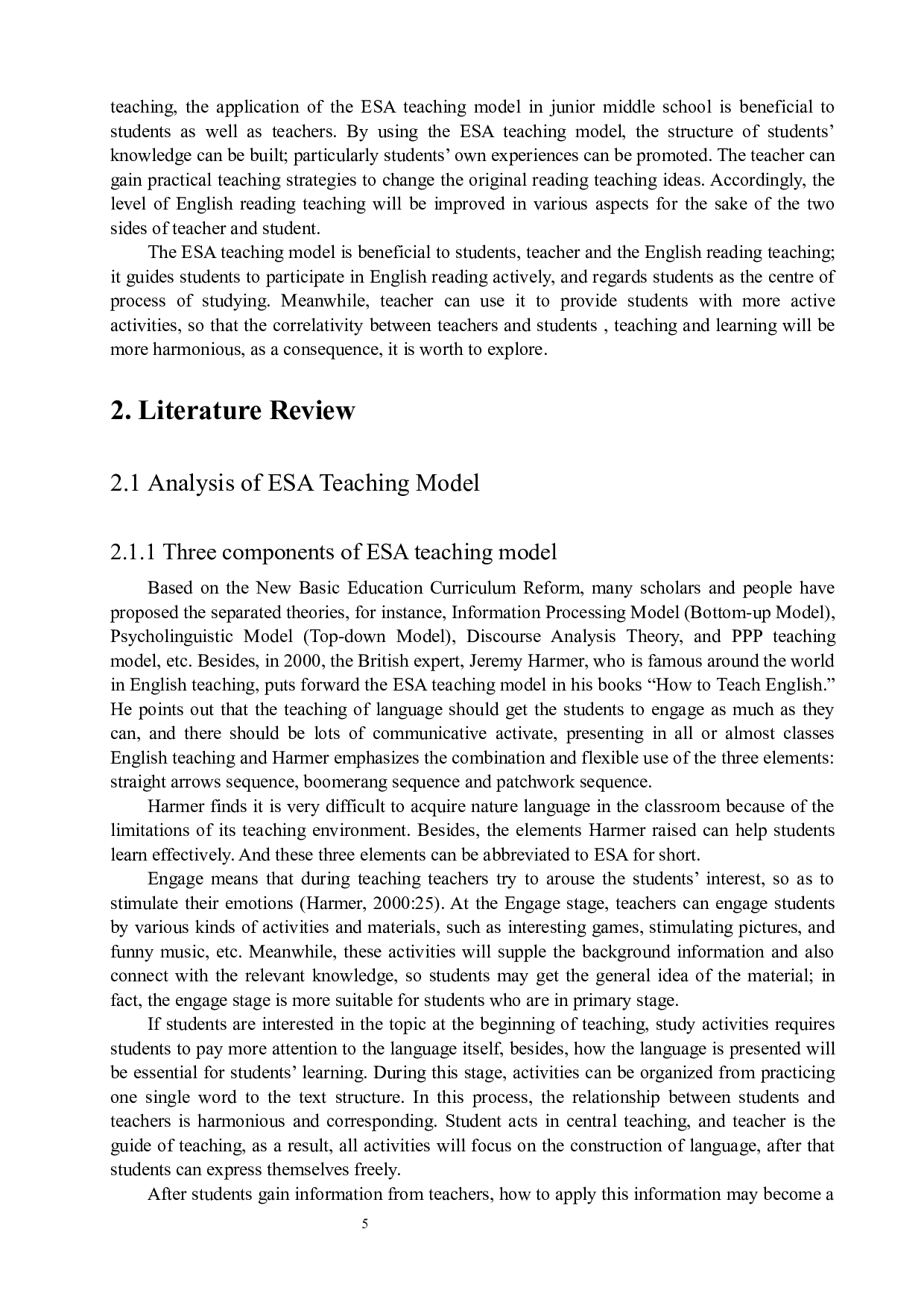 《ESA教学模式在初中英语阅读教学中的应用》-4974字.docx 第5页