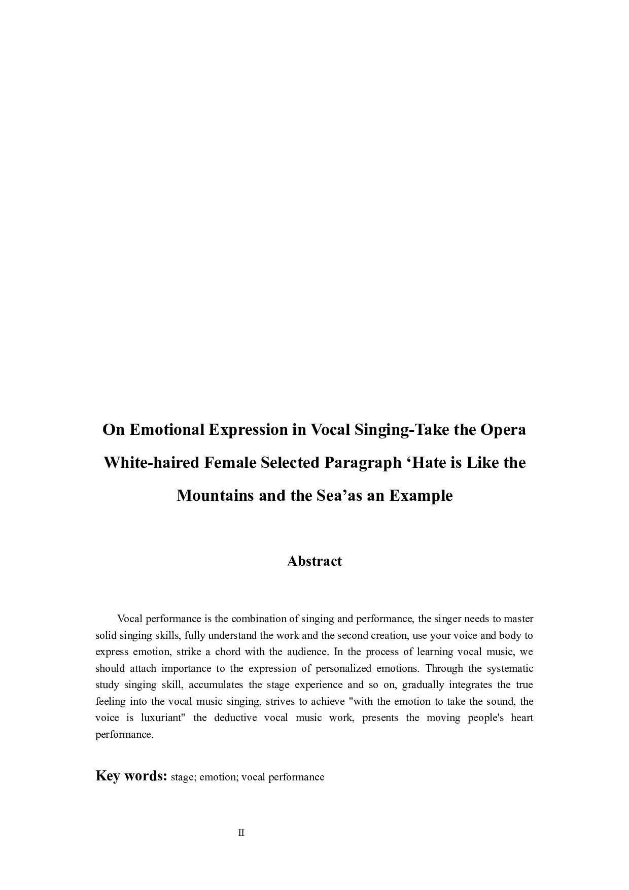 以歌剧白毛女选段《恨似高山仇似海》为例-6457字.docx 第2页