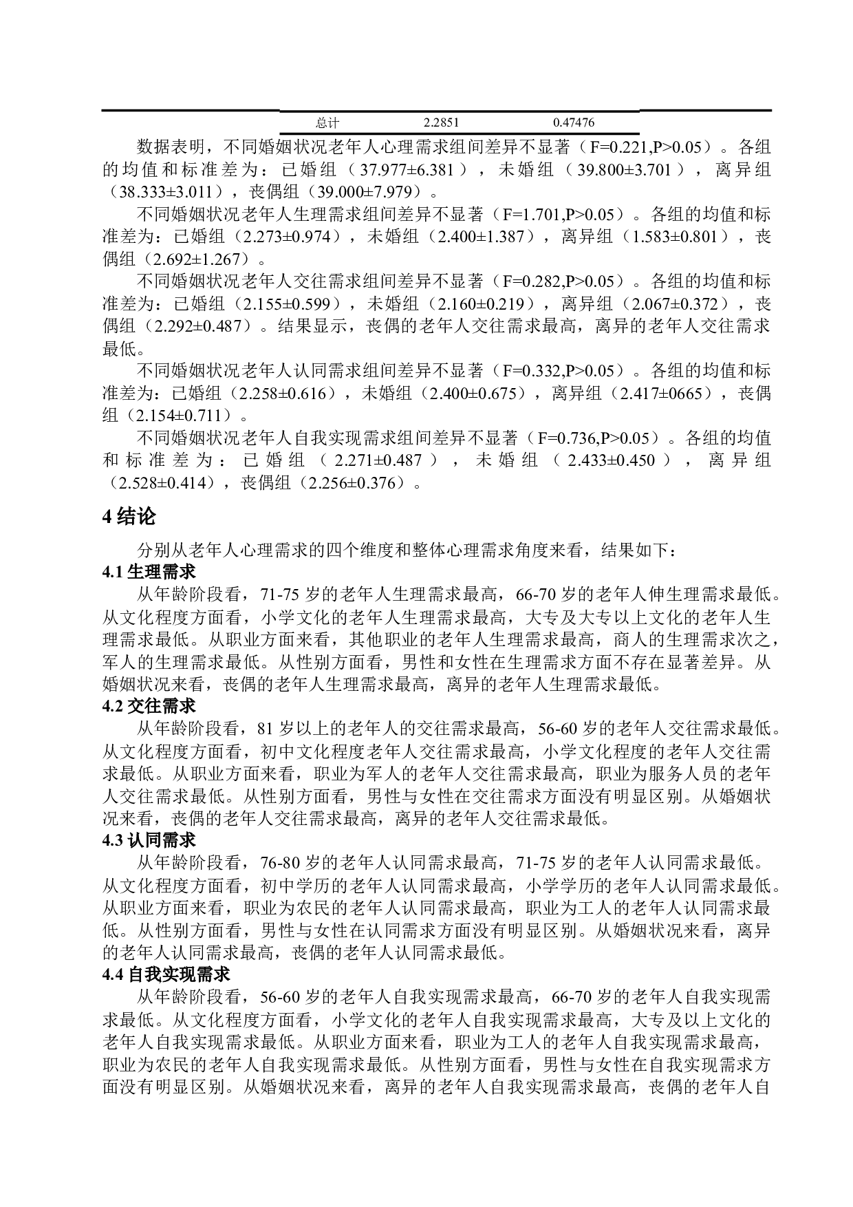 张掖市甘州区社区老年人心理需求现状分析-7658字.docx 第10页