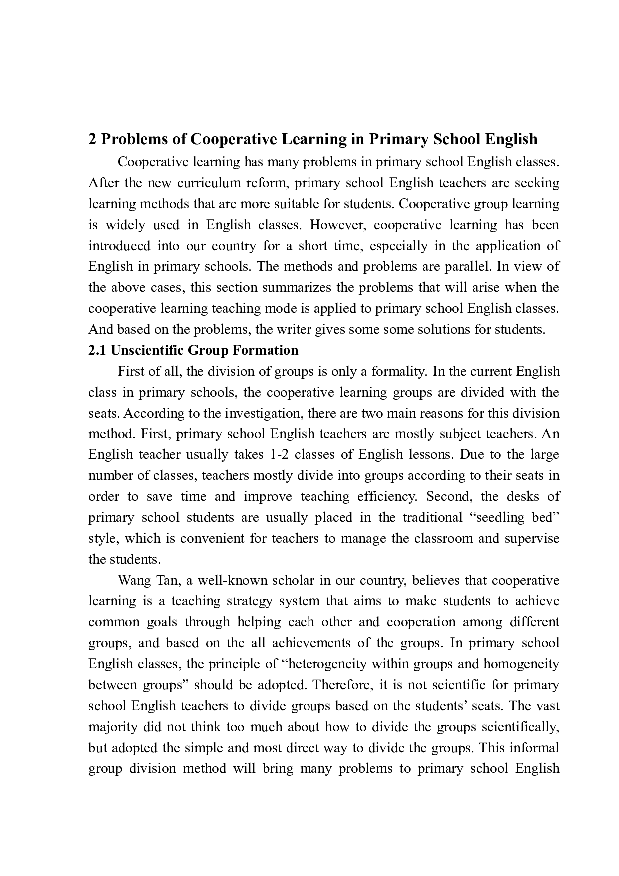 Analysis on Application of Cooperative Learning Model in Primary School English Class doc-9753字.docx 第10页