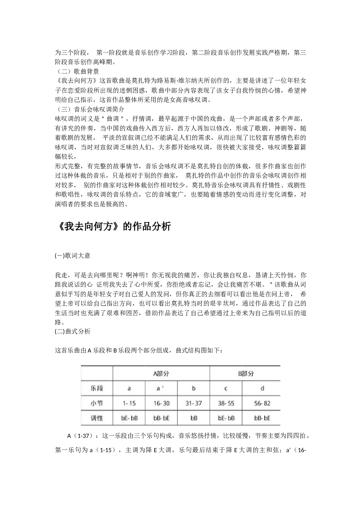夏菲呼浅析歌曲《我去向何方》的作品分析与演唱技巧-4504字.docx 第2页