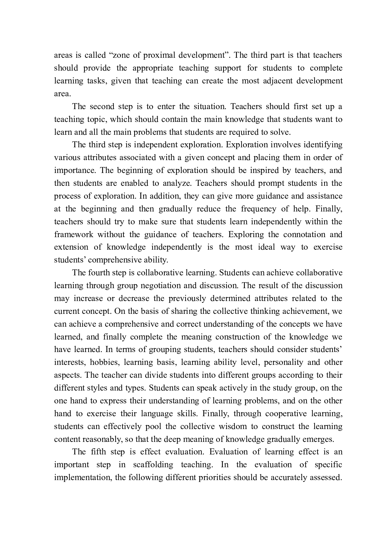 Application of Scaffolding Teaching Method in Kids' English Classes-10354字.docx 第7页