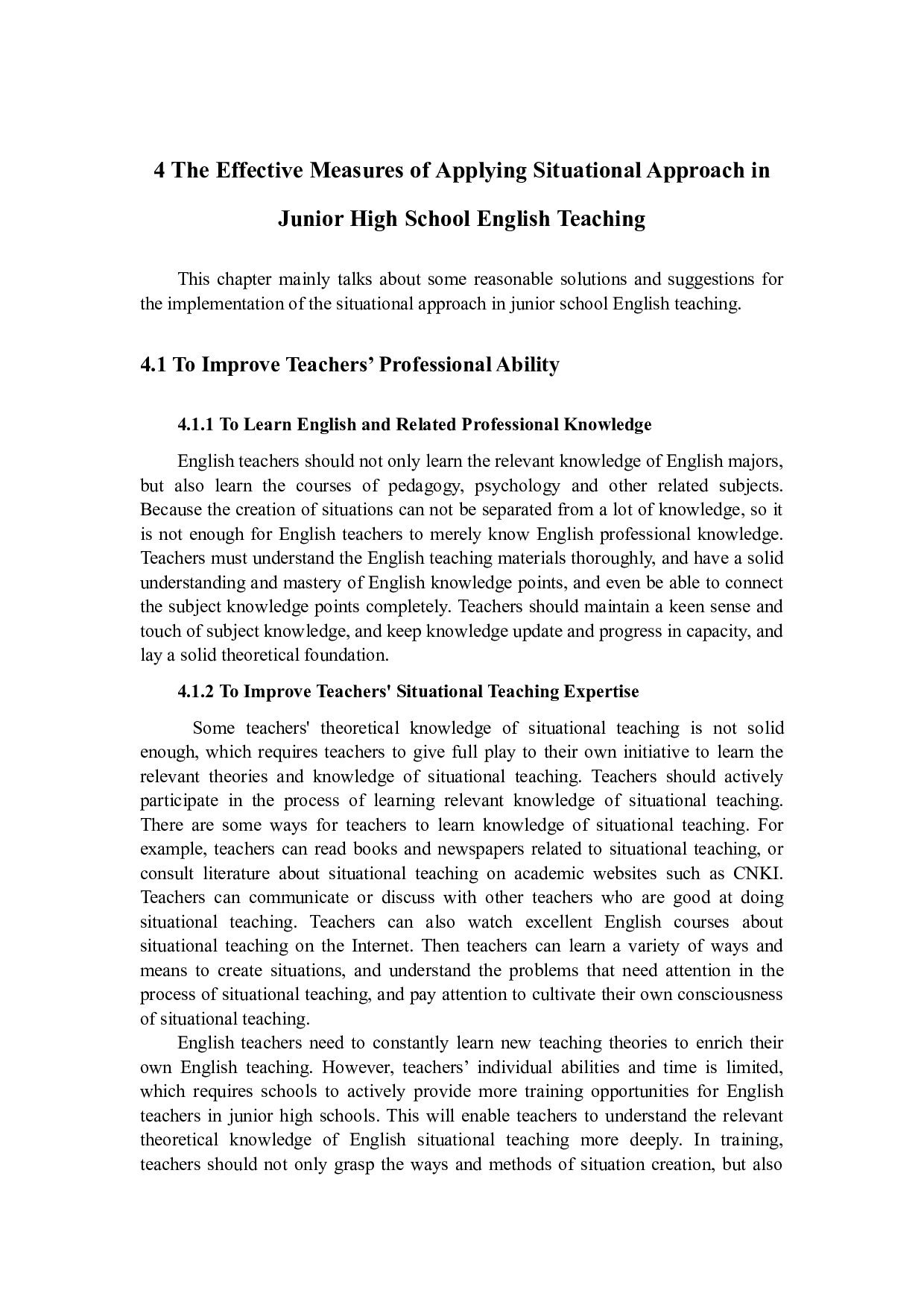 ApplicationofSituationalApproachinJuniorHighSchoolEnglishTeaching-4728字.docx 第9页