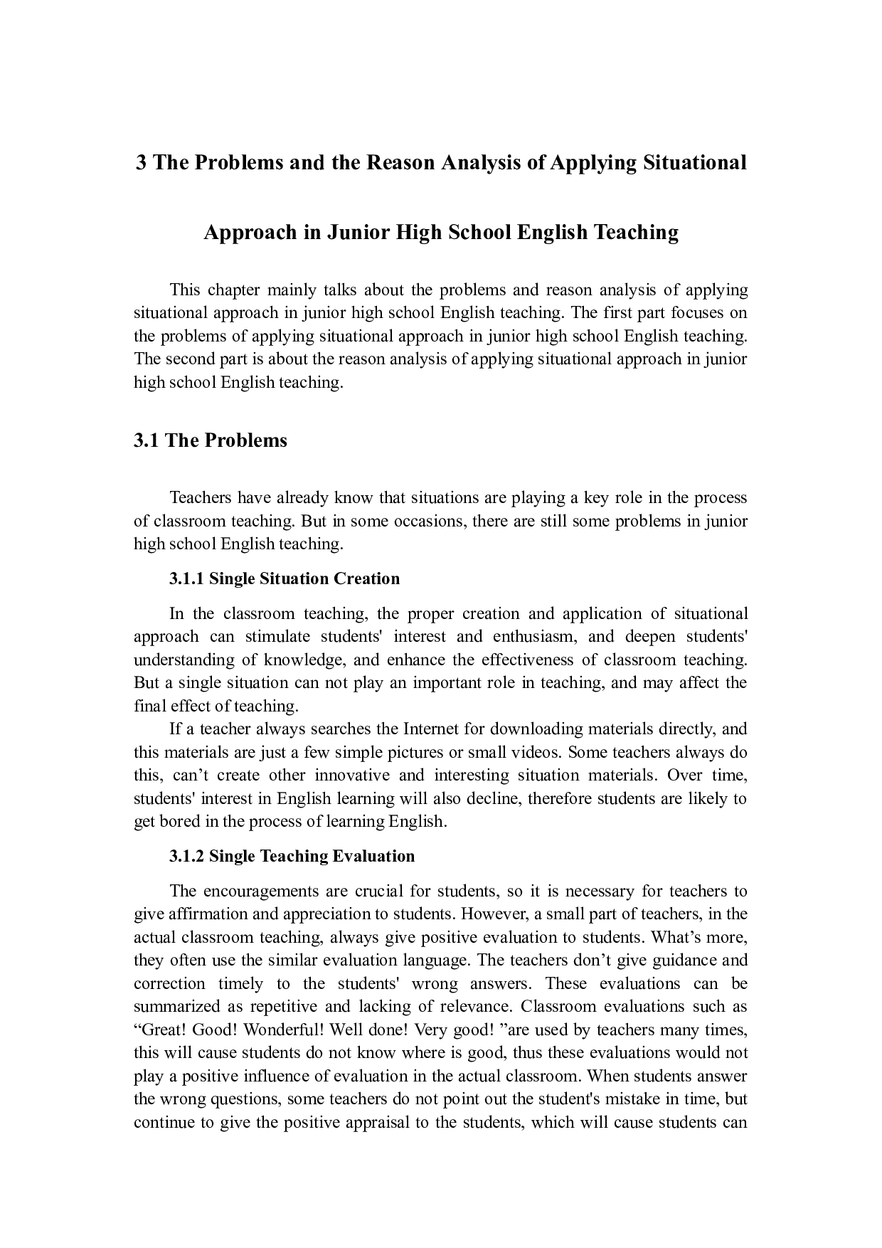 ApplicationofSituationalApproachinJuniorHighSchoolEnglishTeaching-4728字.docx 第6页