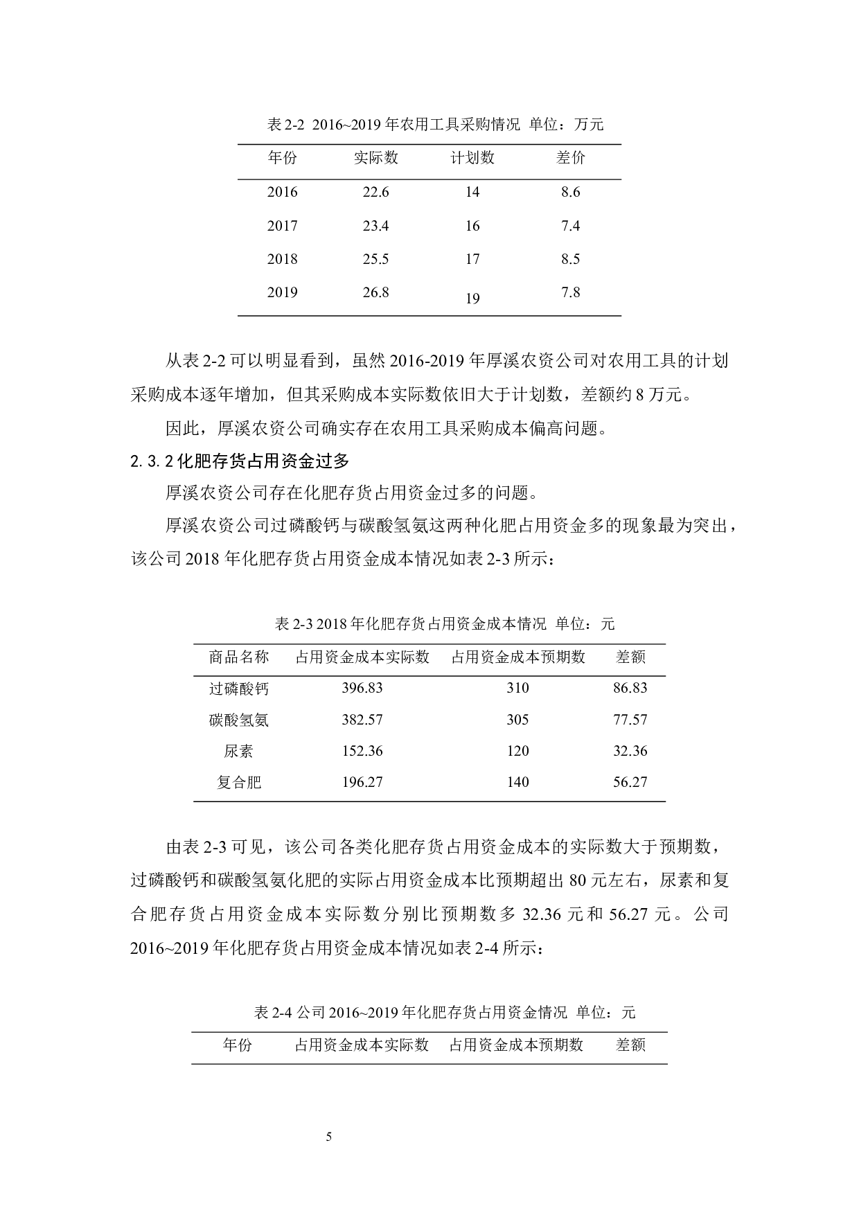 厚溪农资公司存货成本控制研究-9495字.docx 第9页