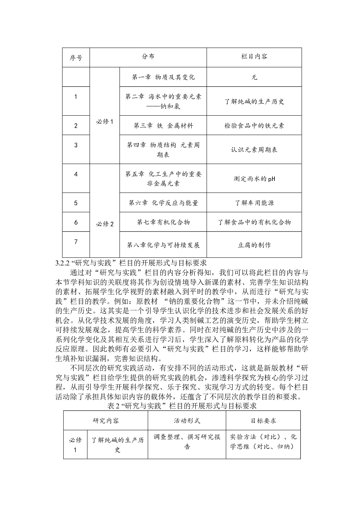 基于核心素养培育的高中化学必修教材研究与实践栏目的教学初探-14569字.docx 第10页