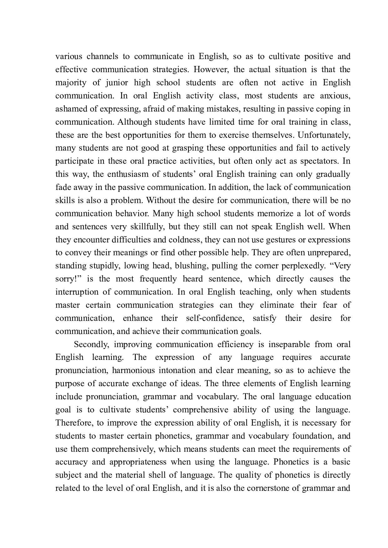 Disadvantages and Countermeasures of Oral English Teaching in Junior High School-10566字.docx 第9页