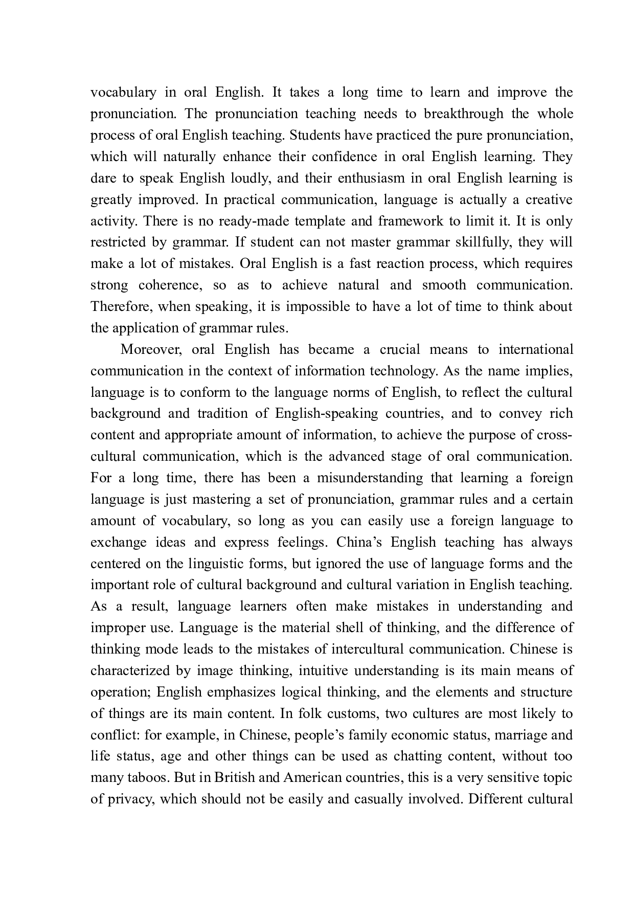 Disadvantages and Countermeasures of Oral English Teaching in Junior High School-10566字.docx 第10页