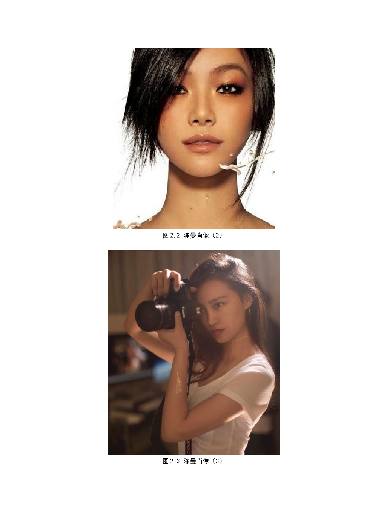 人像摄影在商业领域的应用&mdash;&mdash;以陈曼摄影创作为例-7544字.docx 第10页
