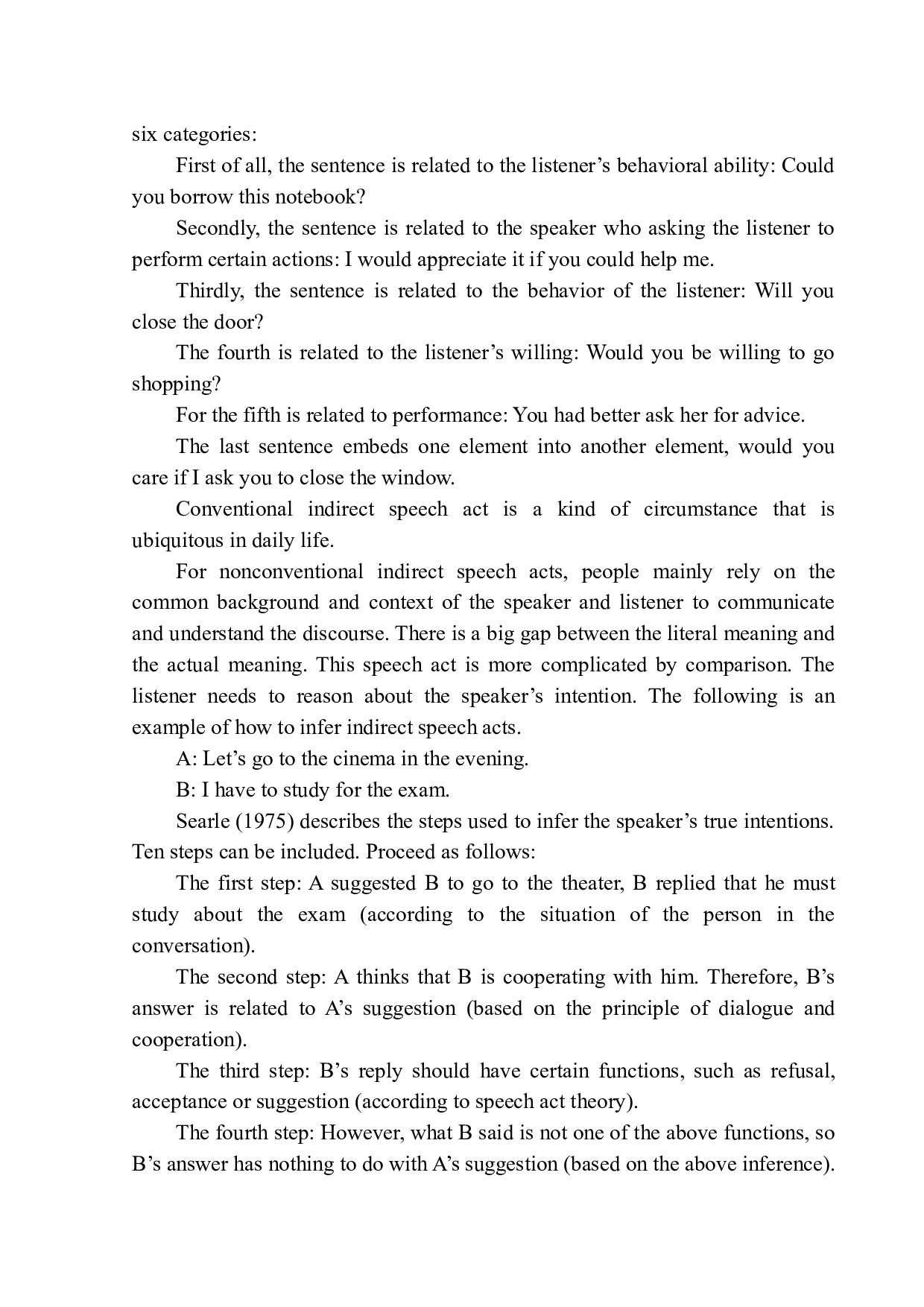 On Application of Indirect Speech Act Theory in Senior High School English listening teaching-10603字.docx 第8页