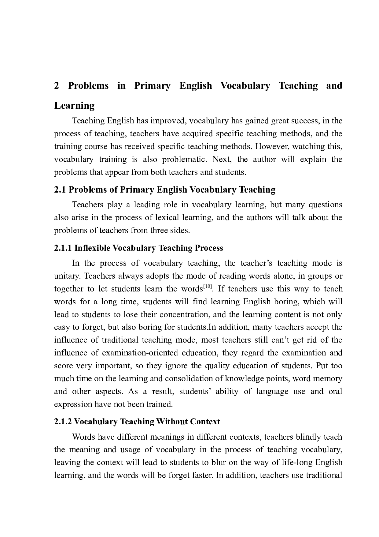 On Teaching and Learning of English Vocabulary in Primary School-4853字.docx 第7页