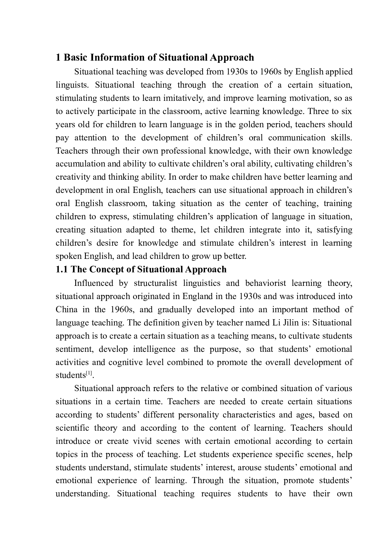 On the Application of Situational Approach in Children&rsquo;s Oral English Classroom Teaching-12264字.docx 第8页